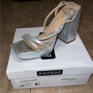 Sparkly Platform Heels
